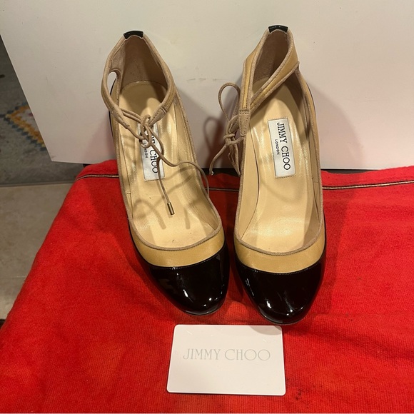 Jimmy choo. Size 39.5 us 9 good vintage - Picture 1 of 10